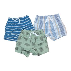 3pcs Just One You By Carter's Baby Boy 12 Months Bottom Shorts